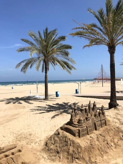 Lovely Family Apartment 2 Min. From The Beach Playa de Gandia Eksteriør billede